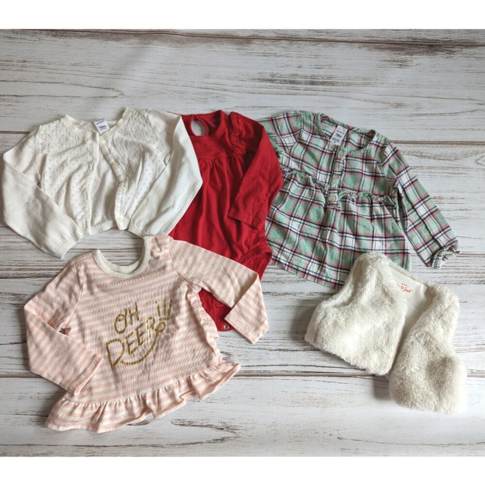 18 Month Toddler Girl Winter Bundle 5 pieces